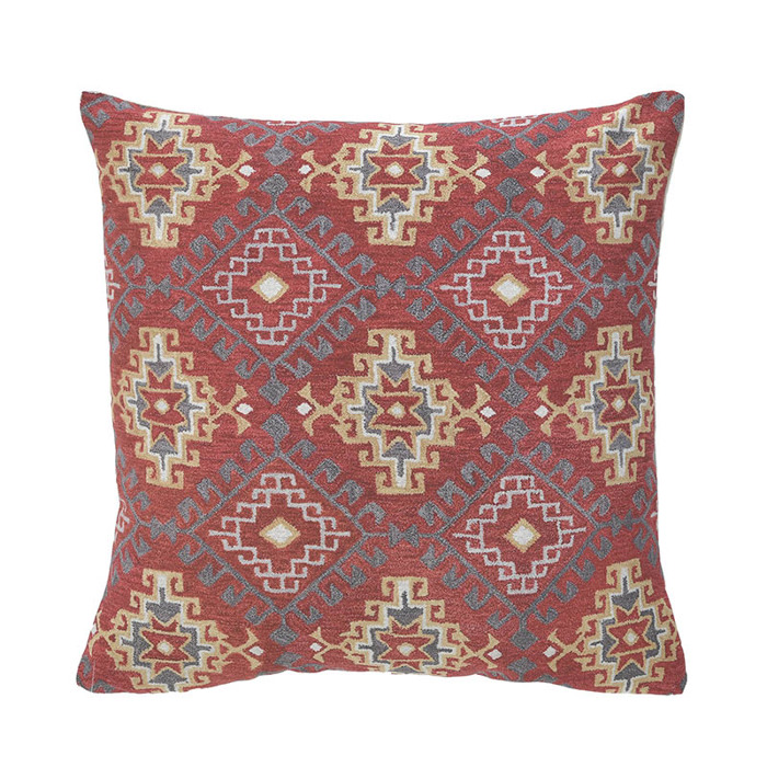 Inart Maxilari ufasmatino Kokkino/Kitrino 45X45 3-40-865-0253