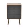 Inart Surtariera Melamini Natural/Ggri 45X39X63 6-50-308-0018