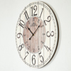 ESTHETI home Roloi Toixou MDF Lefko/Fusiko/Mavro F58.2x4.3cm 753-13027