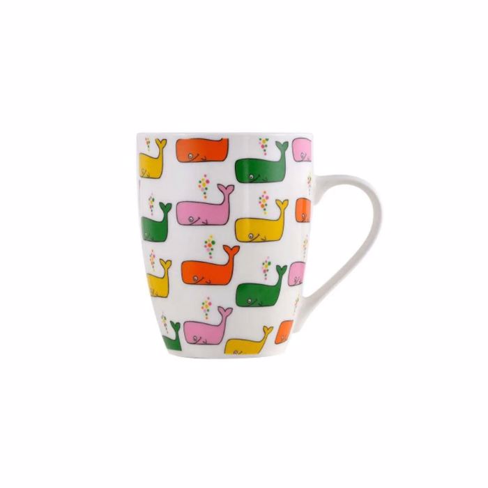 BENETTON Set 2 Temaxia Paidiki Koupa Porselanis 360ml 11cm KIDS BE-0770 BGBE000770