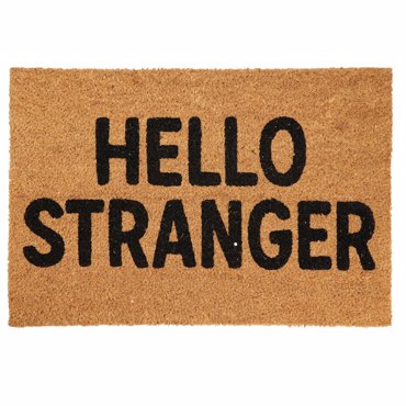 MRShome Πατάκι Εισόδου 59x39cm ''HELLO STRANGER''