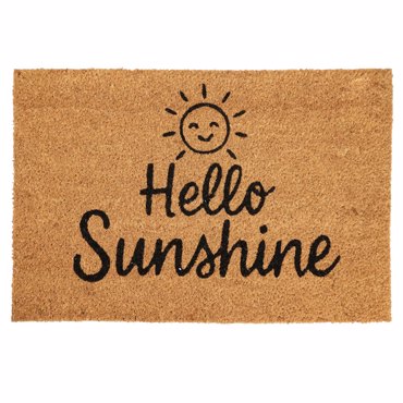 MRShome Πατάκι Εισόδου 59x39cm ''Hello Sunshine''