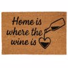 MRShome Pataki Eisodou 59x39cm ''Home is where the wine is''