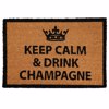 MRShome Pataki Eisodou 59x39cm ''KEEP CALM & DRINK CHAMPAGNE''