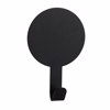 MRShome Aggistro Metalliko Aftokollito 8.5x1.5x13cm Black