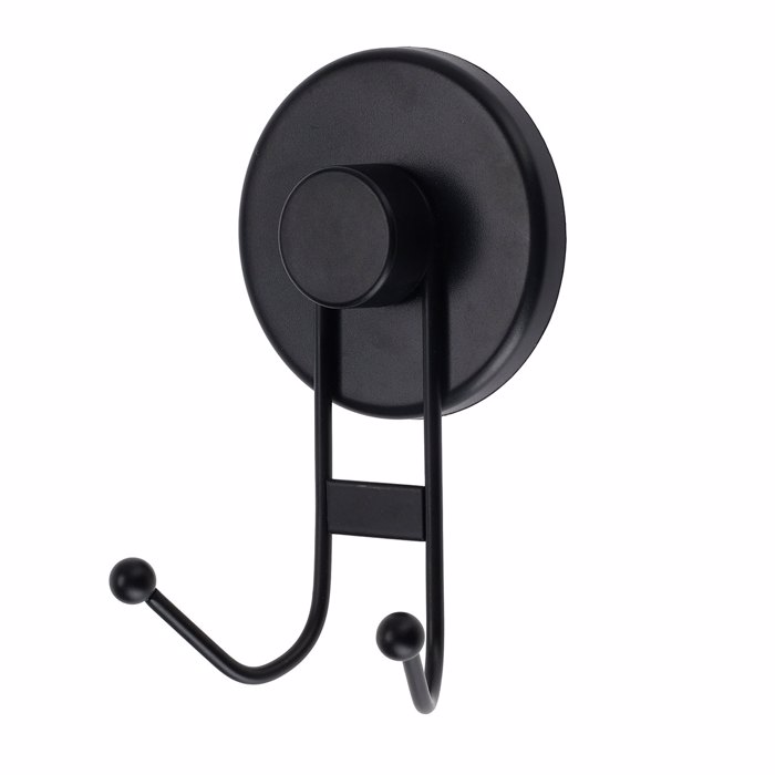 MRShome Aggistro Metalliko/ABS me Bentouza 10x7x16cm Black