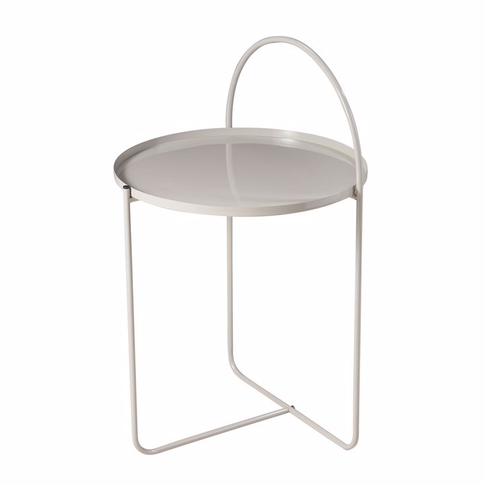 MRShome Side Table Metalliko F40x65cm Sand