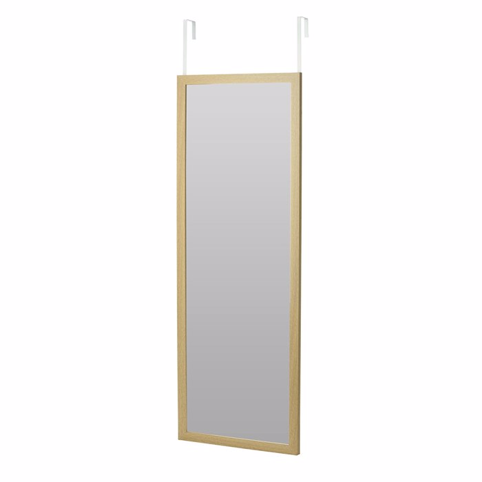 MRShome Kremastos Kathreptis ga Porta apo MDF 34x94cm Natural
