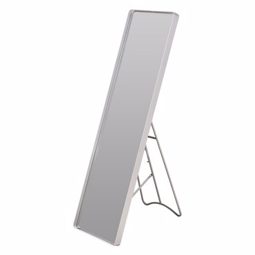 MRShome Επιδαπέδιος Καθρέπτης Μεταλλικός 113cm White