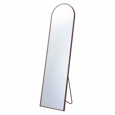MRShome Επιδαπέδιος Καθρέπτης Αλουμινίου 150cm Woodlook