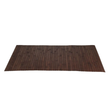 MRShome Πατάκι Μπάνιου από Bamboo 50x80cm Dark Brown