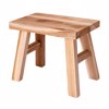 MRShome Diakosmitiko Skamnaki apo Teakwood 21x19x25cm