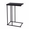 MRShome Side Table Metalliko me Epifaneia MDF/Melamini 40x26x58cm Black