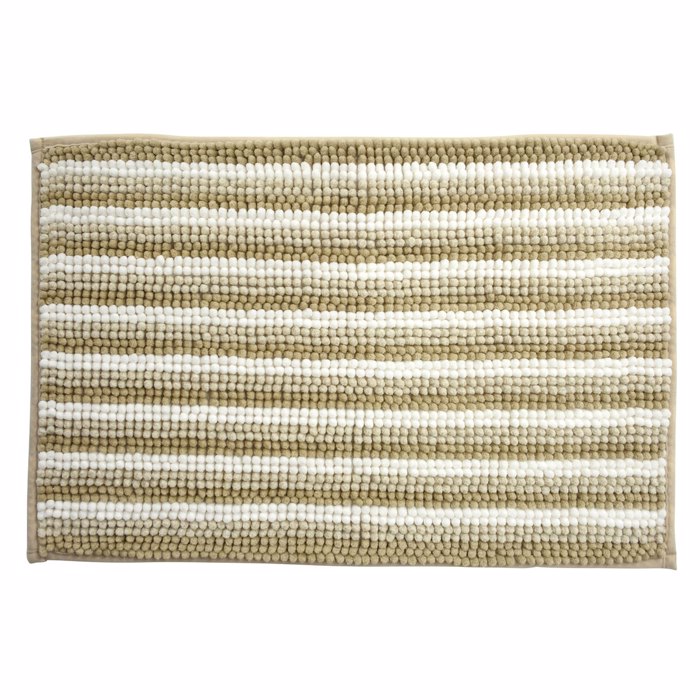 MRShome Pataki Baniou 60x40cm Kafe/Lefko