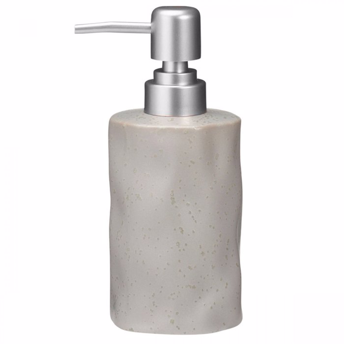 MRShome Doxeio Kremosapounou Stoneware 300ml 8x8x17cm Cool Grey 5U