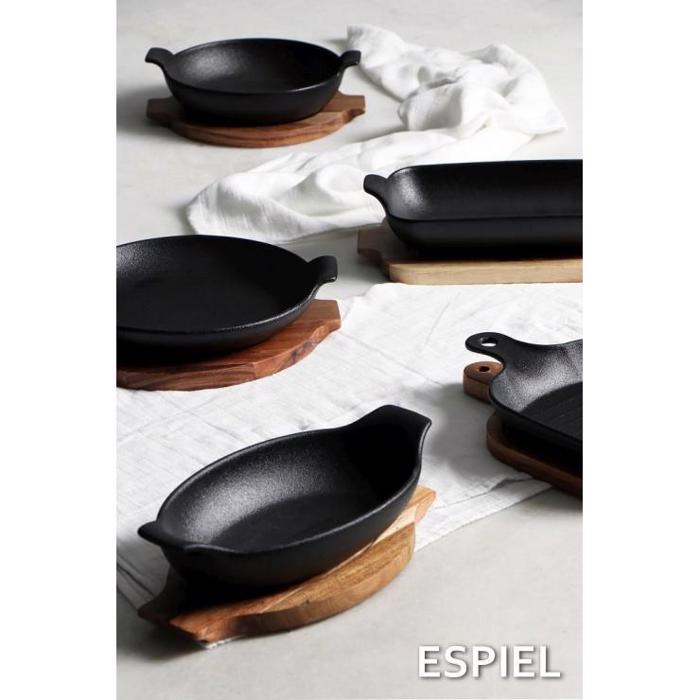 Sagnaki Obal Stoneware Mavro 24X12.8X5.8ek NOL120K4 Espiel