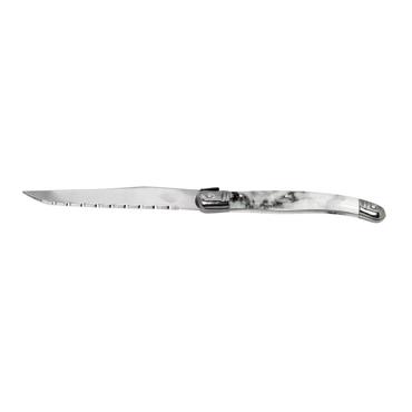 Μαχαίρι Steak Λευκή Λαβή Ss420 1.5mm 23εκ STK111K12 Espiel