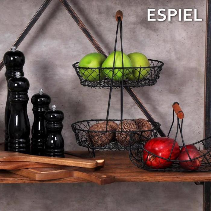 Kalathi Metalliko Mavro 23X15X15ek TAK119 Espiel