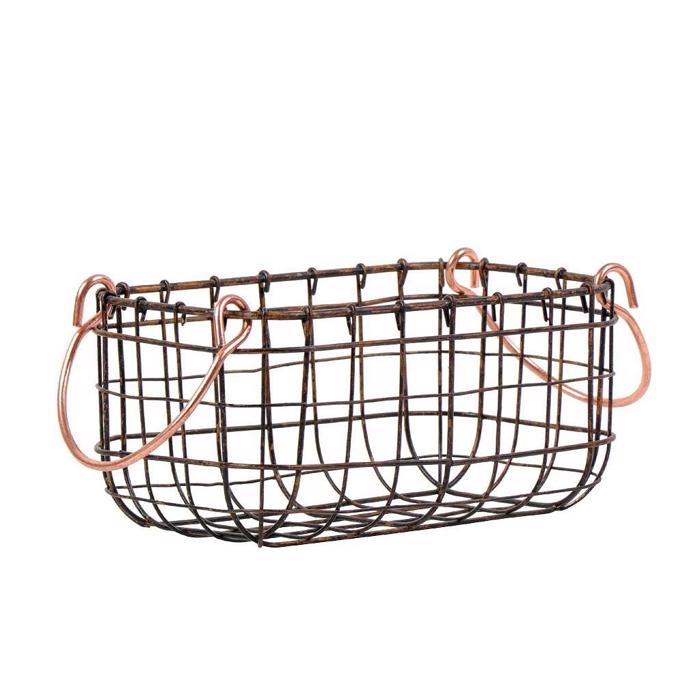 Kalathi Metalliko Bronze 26X16X12ek TAK121 Espiel