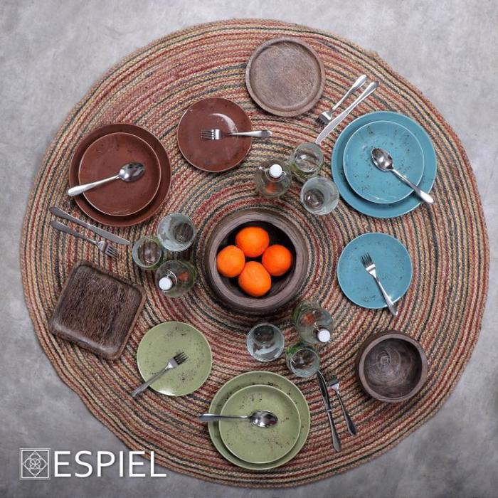 Plato Serbirismatos Tetragno Xulino Skouro Kafe 25X5ek XYP317 Espiel