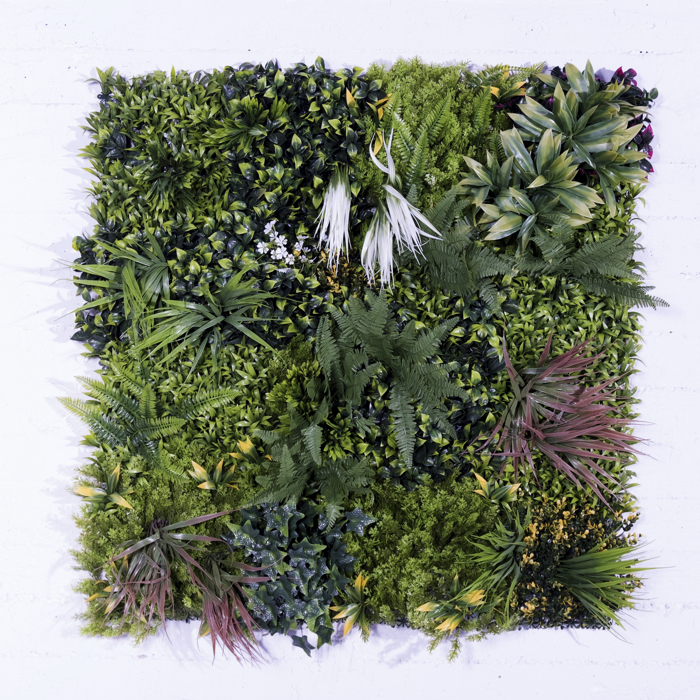 Supergreens Texniti Fullosia Fikos me Fteri ''Flux'' 100x100cm 5291-7