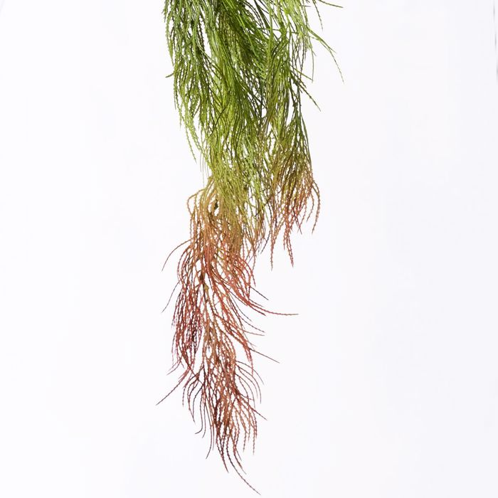 Supergreens Texniti Kremasti Fteri Kokkini 83cm 7361-7