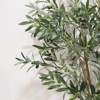 Supergreens Texnito Dentro Elia ''Kalamos'' Prasino 200cm 9890-6