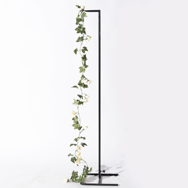 Supergreens Τεχνητή Γιρλάντα Τριαντάφυλλο Μπεζ 210cm 5851-7