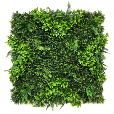 Supergreens Τεχνητή Φυλλωσιά Φτέρη με Φίκο ''Floris'' 100x100cm 6291-7