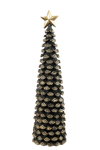 Zen Collection Xristougnniatiko Dentro Resin Koukounari Mavro/Xruso 12x12x45.5cm 50326
