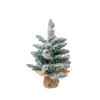 Zen Collection Xristougnniatiko Dentraki PVC Prasino me Xioni kai Basi Linatsa 45cm 48750