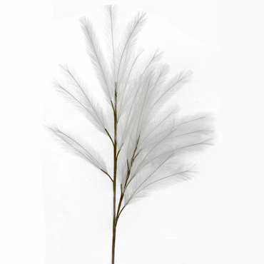 Zen Collection Τεχνητό Κλαδί Φτέρες Λευκές 85cm 48789